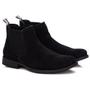 Imagem de Bota Masculina Couro Camurça Botina Chelsea Country Conforto