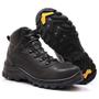 Imagem de Bota Masculina Couro Coturno Adventure Militar Esportiva Trail