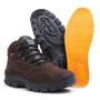 Imagem de Bota Masculina Couro Legitimo Coturno Militar Cano Curto