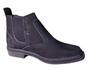 Imagem de Bota Masculina Couro Nobuck Botina Vaquejada Country Rodeio Trabalho Serviço Botinha Passeio 2450