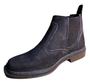 Imagem de Bota Masculina Couro Nobuck Botina Vaquejada Country Rodeio Trabalho Serviço Botinha Passeio 2450