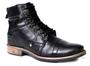 Imagem de Bota Masculina Couro Social Preto Tchwm 480