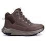 Imagem de Bota Masculina de Couro Adventure Solado Emborrachado Trekking Coturno masculino Outdoor