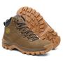 Imagem de Bota Masculina De Couro Confortável Coturno Bota Cano Curto Masculina Trekking Dublin Three