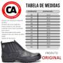 Imagem de Bota Masculina De Couro Para Trabalho Pesado Obra Fazenda Profissional Casual Resistente Confortável CA Shoes