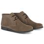 Imagem de Bota masculina em couro camurça Desert boots cano curto solado crepe