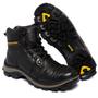 Imagem de Bota Masculina Motociclista Adventure de Couro Premium Cor Preto