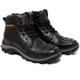 Imagem de Bota Masculina Motociclista Adventure de Couro Premium Cor Preto