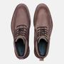 Imagem de Bota Masculina Robusta De Couro Cano Curto Confortável Resistente Ideal Com Calça Jeans
