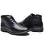 Imagem de Bota Masculina Social urbana de couro AE1005 preto