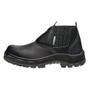 Imagem de Bota Microfibra com Elástico Bico Composity PU N38 Preto ca34549 MARLUVAS