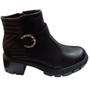 Imagem de Bota moleca coturno cano curto ref:5338.110 feminino