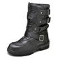 Imagem de Bota Motociclista Com Protetor Couro Legítimo Fivelas Racing Fakcini - 13005 - Preto