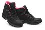 Imagem de Bota Motociclista Feminino Masculino Coturno Preto Pink Unissex