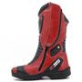 Imagem de Bota Motociclista Masculino em Couro Cano Alto Atron Shoes Vermelho