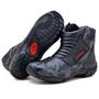 Imagem de Bota Motociclista Semi-ipermeável AS-SPIRIT Atron Shoes - 410 - Cinza Camuflado