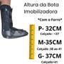 Imagem de Bota Ortopédica Imobilizadora Tornozelo Injetada Confortável Longa