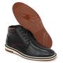 Imagem de Bota Oxford FG Esporte Fino Polo City Alpha Em Couro Nobre Preto