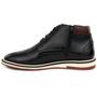 Imagem de Bota Oxford FG Esporte Fino Polo City Alpha Em Couro Nobre Preto