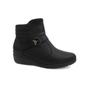 Imagem de Bota Piccadilly Cano Baixo Anabela 117106 Preto