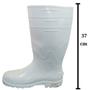 Imagem de Bota Pvc BRANCA CA 37455 Cano Longo Forrada 85BPL600 Bracol