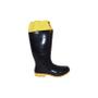 Imagem de Bota pvc cano alto c/polaina preto/amarelo  42  6033polpacf/42   kadesh