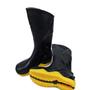 Imagem de Bota Pvc Preto Com Solado Amarelo 29cm N 38 Motosaf