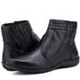 Imagem de Bota Rasteira Feminina Mr Gutt Cano Curto em Couro