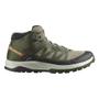 Imagem de Bota Salomon Outrise Mid Gtx Masculino Verde Oliva