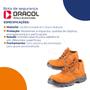 Imagem de Bota Segurança Ocupacional Epi Bracol Modelo Baf  Com Bico Pvc Ref 4018bafn4400ll Com C.A 