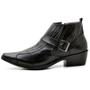 Imagem de Bota Semi-country Masculina New Texas Reta Oposta - 606 - Preto