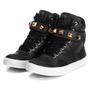 Imagem de Bota Sneakers Dragon Feminino Couro Academia Tendência Premium