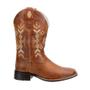 Imagem de Bota Texana Capelli Boots Feminina Couro Bordado Cano Médio