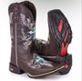 Imagem de Bota Texana Country Cruzeta Azul