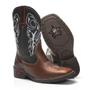 Imagem de Bota Texana Country Infantil Texas Gold de Couro Delegada + Cinto