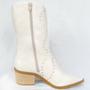 Imagem de Bota Texana Estela Off White Dona Be