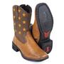 Imagem de Bota Texana Feminina Couro Estrela DIfranca - VF202B - Whisky