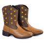 Imagem de Bota Texana Feminina Couro Estrela DIfranca - VF202B - Whisky