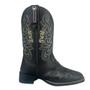 Imagem de Bota Texana Feminina Original Big Bull Com Brilho Marrom Couro Legítimo Ref:900 L497