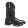 Imagem de Bota Texana Masculina Country Cowboy Moderna Linda Cano Alto Detalhada