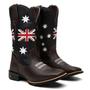 Imagem de Bota Texana Masculina Country em Couro Inglaterra Ref. Ing