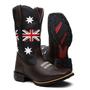 Imagem de Bota Texana Masculina Country em Couro Inglaterra Ref. Ing