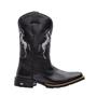 Imagem de Bota Texana Masculina Couro Country Bico Quadrado Preta Horse