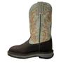 Imagem de Bota Texana Masculina Goyazes Bico Quadrado Work Dallas Café Couro Flex Champ Ref.207401-CK