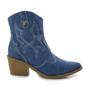 Imagem de Bota Texana Quiz Jeans Cano Curto