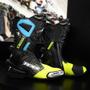 Imagem de Bota Texx Pista Speed Moto Esportiva Couro Preto Azul