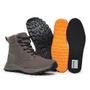 Imagem de Bota Timberland Brooklin Rock de Couro Cor Gray