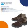 Imagem de BOTA tiras autocolantes MARLUVAS 50B26CB-VEL-BP MARRON BICO PVC CA 43273