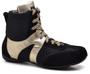 Imagem de Bota Treino Top Franca Shoes Fitness Preto / Dourado