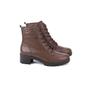 Imagem de Bota Via Marte Coturno Feminino 22-701-01 Dark Brown